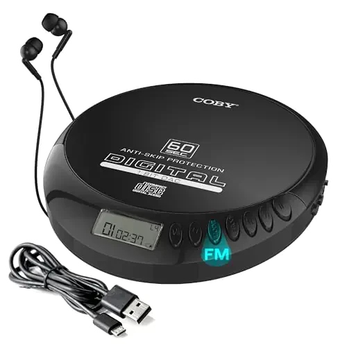 Picture for product 'Coby Portable Compact CD Player' on site https://consumerdecisions.org