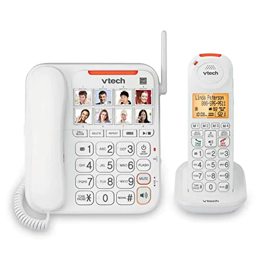 Picture for product 'VTech SN5147 Amplified Cordless Senior Phone System' on site https://consumerdecisions.org